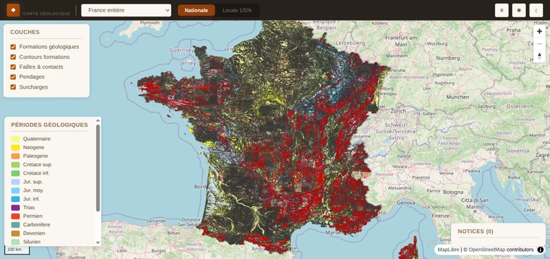 Géologie France